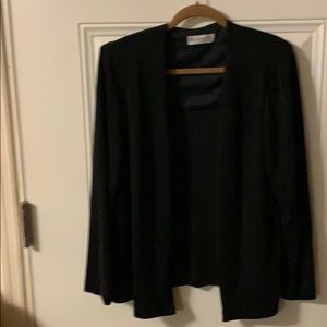 Gorgeous jacket. Black with a sparkle!!